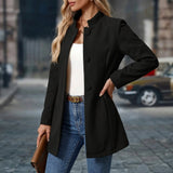 Roxana™ | Blazer Comprido com Corte Estruturado