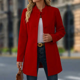Roxana™ | Blazer Comprido com Corte Estruturado