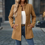 Roxana™ | Blazer Comprido com Corte Estruturado