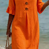 Vestido casual de senhora