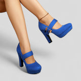 Gracinda™ | Sapatos de salto clássicos com tira