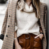 Soraia™ | Blazer de Manga Comprida para Mulher
