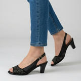 Palmeira™ | Sandália de Salto Confortável