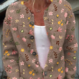 Lisete™ | Cardigan Bordado para Mulher | Moderno