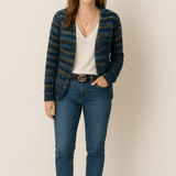 Pamela™ | Cardigan Multicolor para Mulher | Moderno