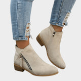 Flávia™ | Botas vintage de estilo clássico