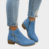 Flávia™ | Botas vintage de estilo clássico