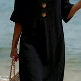 Vestido casual de senhora