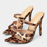 Annai™ | Sapatos de salto agulha elegantes com biqueira pontiaguda