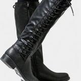 Minvera™ | Botas de Cano Alto com Palmilha Acolchoada