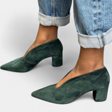 Hazel™ | Saltos Grossos em Verde-Escuro