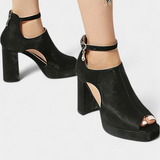 Lopez™ | Sapatos de Salto Grosso Multicoloridos