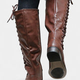Minvera™ | Botas de Cano Alto com Palmilha Acolchoada